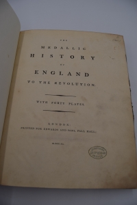 [    ]. The Medallic History of England to the Revolution.