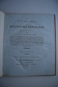 Die Wichtigkeit des russischen Bergbaues.