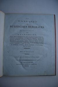 Die Wichtigkeit des russischen Bergbaues.