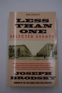 [ .  .] Less than one. Selected essays.