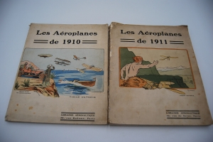    . 1. Les Aeroplanes de 1910. 2. Les Aeroplanes de 1911.