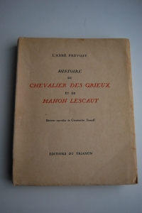 Histoire du chevalier des Grieux et de Manon Lescaut. Quatrorze aquarelles de Constantin Somoff. (      .    ).
