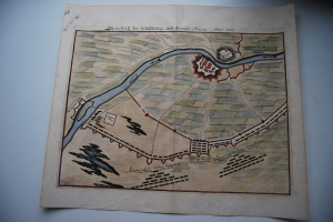 Grundriss der Belagerung, und Succurs Narva, Anno 1700