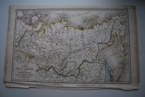 Carte de la Siberie et du Kamtchatka.