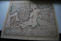 Second Carte des Courones du Nord. qui comprend le Royaume de Danemark & c.