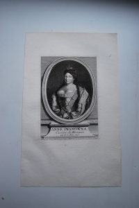 Anne Iwanowna. Czarine de Moscovie. Nee le 7.Juin 1693.