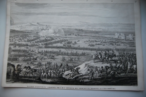 Bataille d\'Austerlitz commandee par S.M.L\'Empereur des francais en personne, le 2 Decembre 1805.