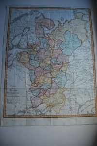 Carte de la Russie Europeene.