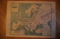 Карта театра войны. Европа.