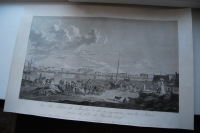 Vue du Palais de Marbre & de ses environs, vers la Newa prise du Cote de Wasiliostroff.